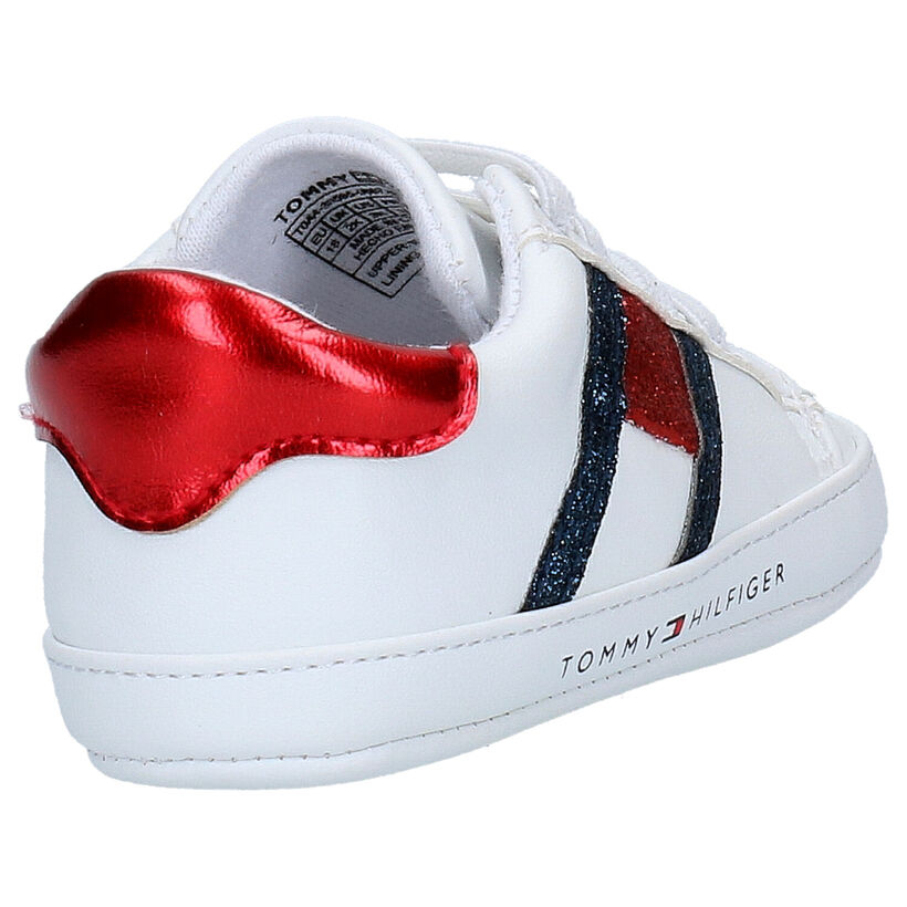 Tommy Hilfiger Chaussons pour bébé en Blanc en simili cuir (266571)