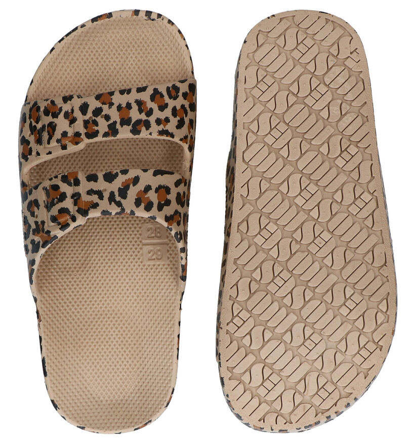 Freedom Moses Wildcat Sands Beige Slippers in kunststof (289633)