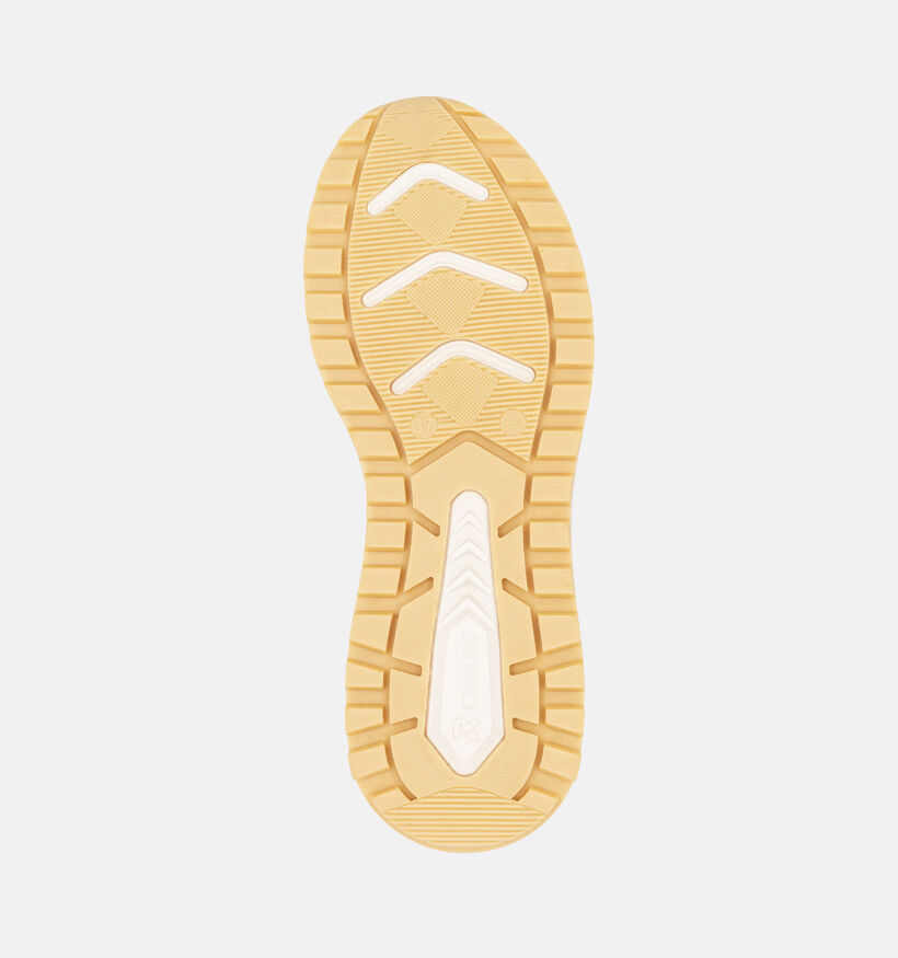 Rieker Baskets casual en Beige pour femmes (351238) - pour semelles orthopédiques