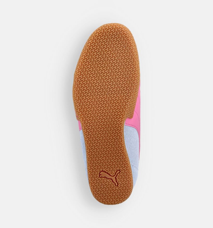Puma Bella Donna Lichtblauwe/Roze Sneakers voor dames (359150) - geschikt voor steunzolen