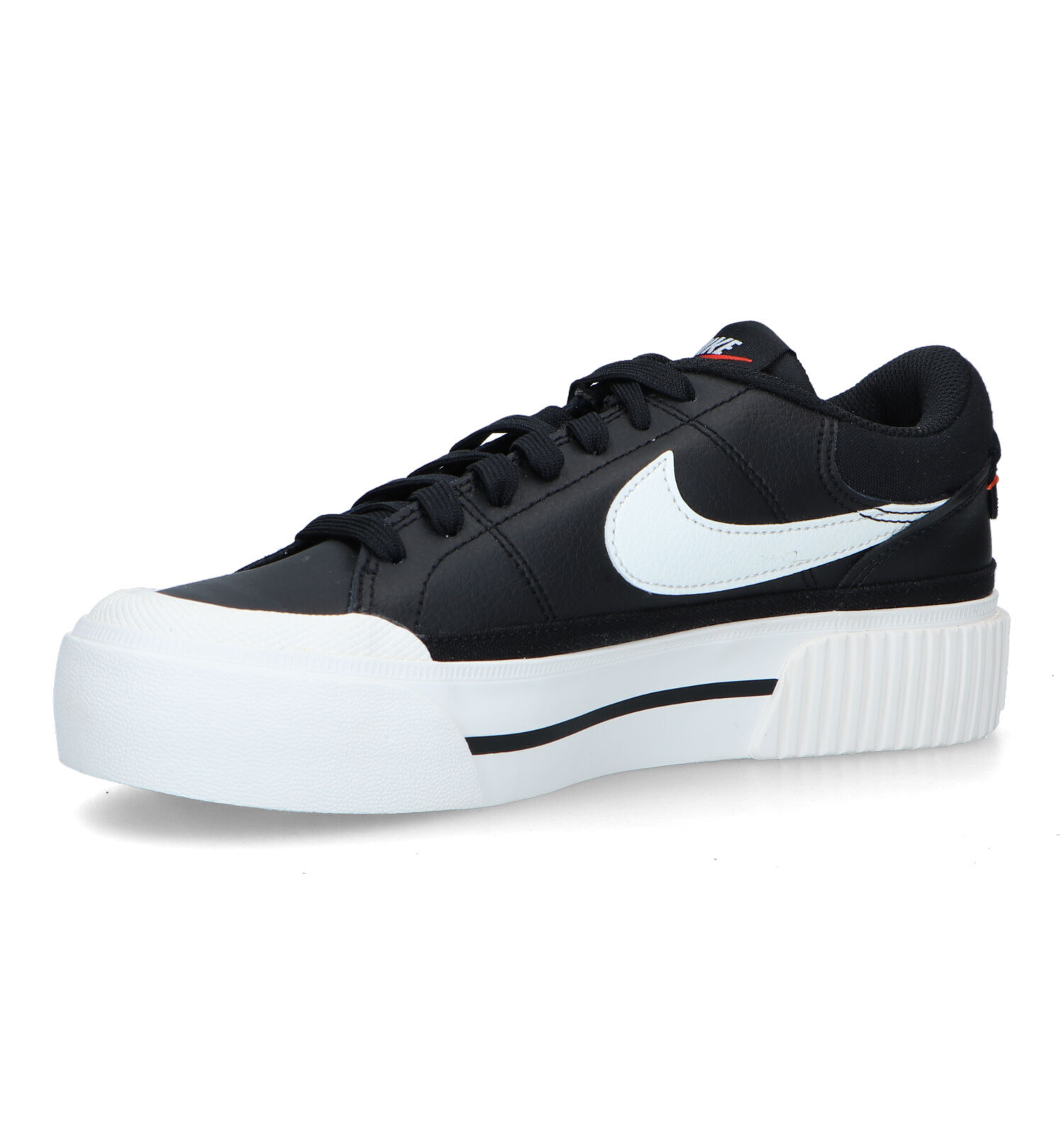 Nike court cheap royale dames zwart