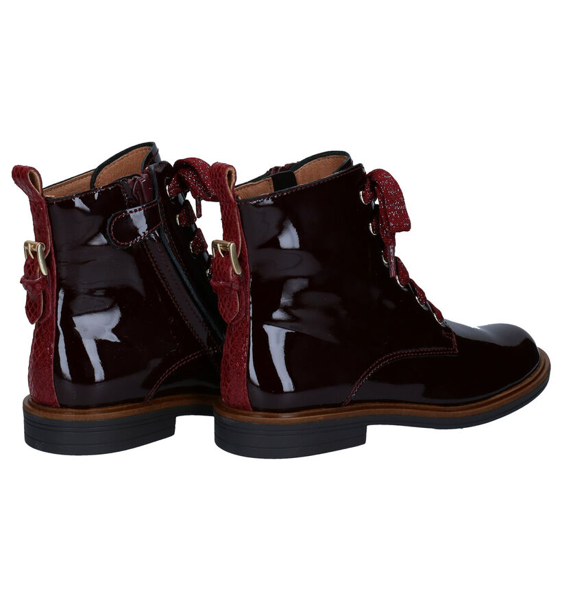 FR by Romagnoli Bordeaux Bottines in lak (282877)