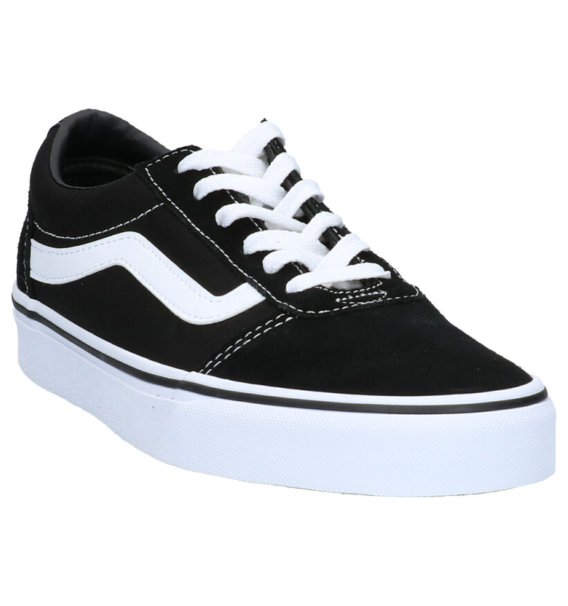 Vans Ward Zwarte Skate sneakers voor dames (327994)
