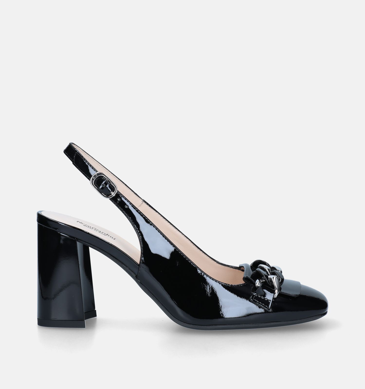 Slingbacks zwart clearance
