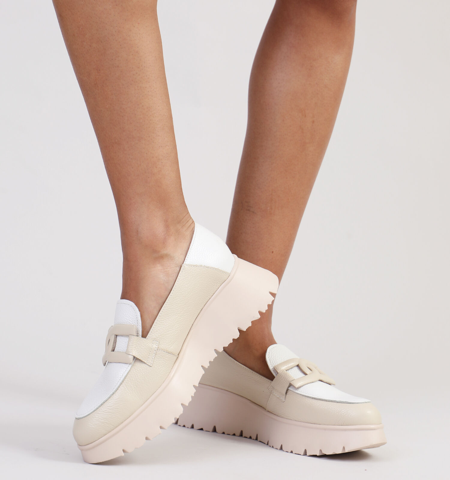 Wonders Beige Instappers Dames Lage schoenen Online op TORFS.BE