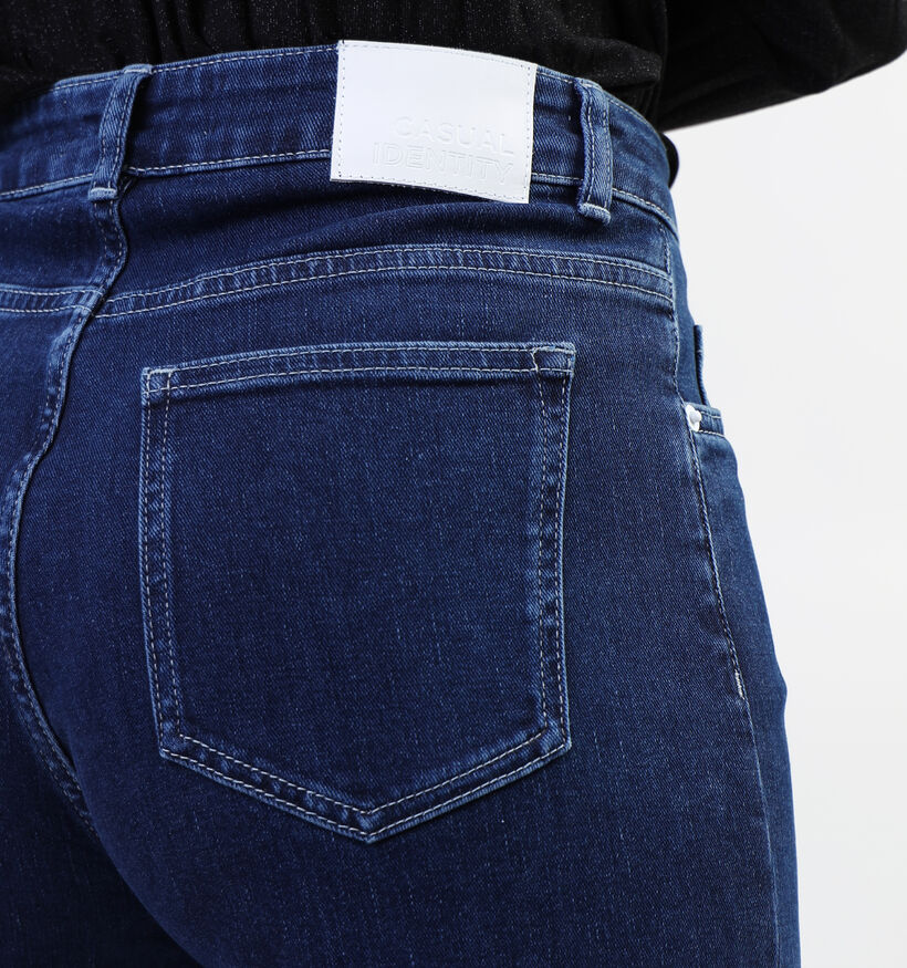 comma casual identity Wide leg jeans en Bleu pour femmes (334798)