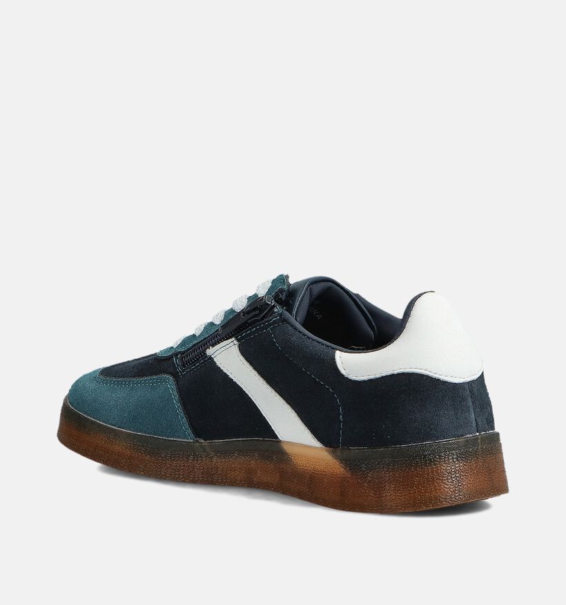 Milo & Mila Blauwe Sneakers voor jongens, meisjes (363308) - geschikt voor steunzolen