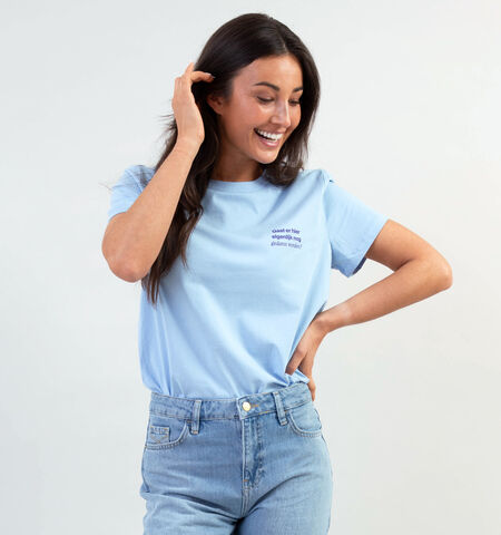 T-shirt bleu