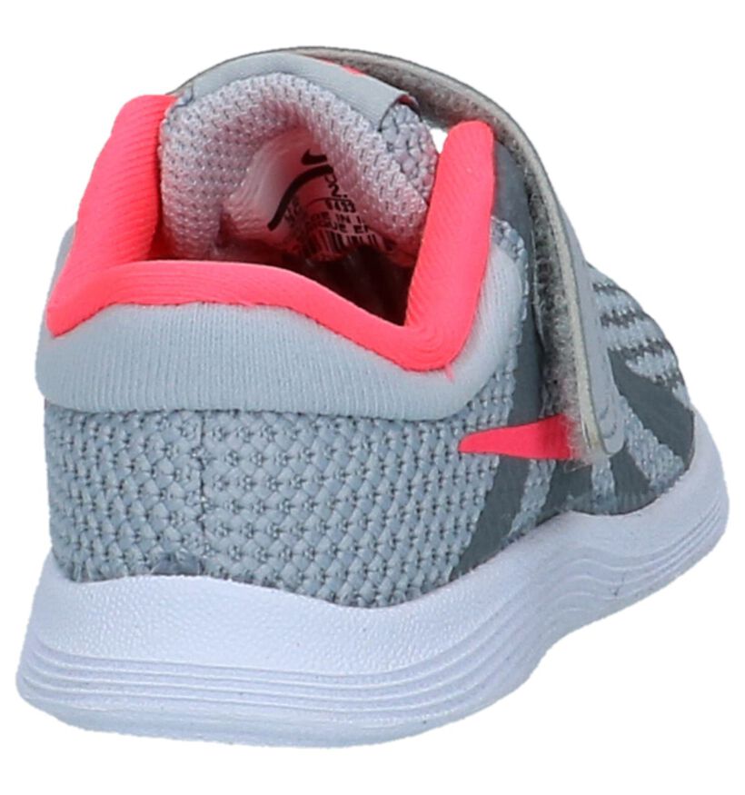 Grijze Babysneakers Nike Revolution in stof (222609)