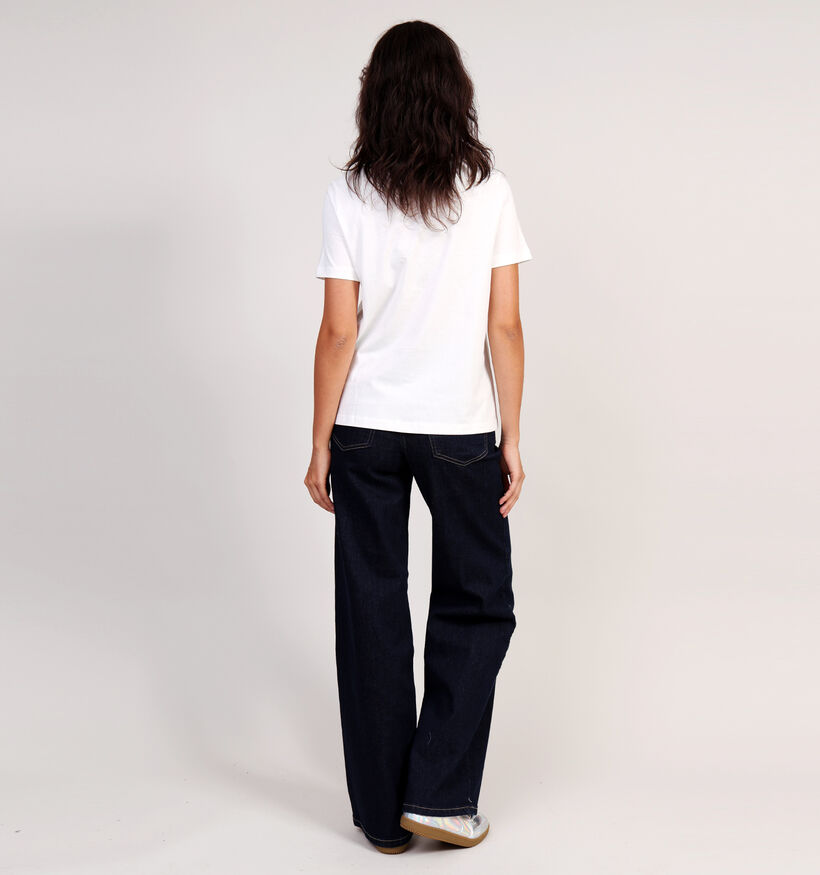 Vero Moda Florita Witte T-shirt voor dames (366407)