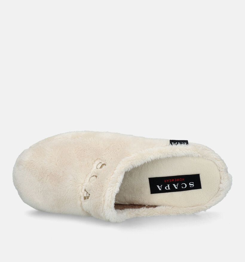 Scapa Pantoufles ouvertes en Bleu foncé pour femmes (332648)