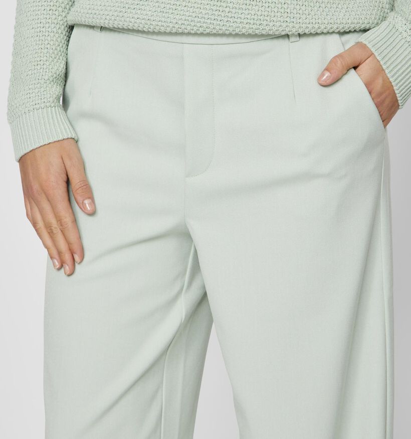 Vila Varone Groene Wijde broek voor dames (351782)