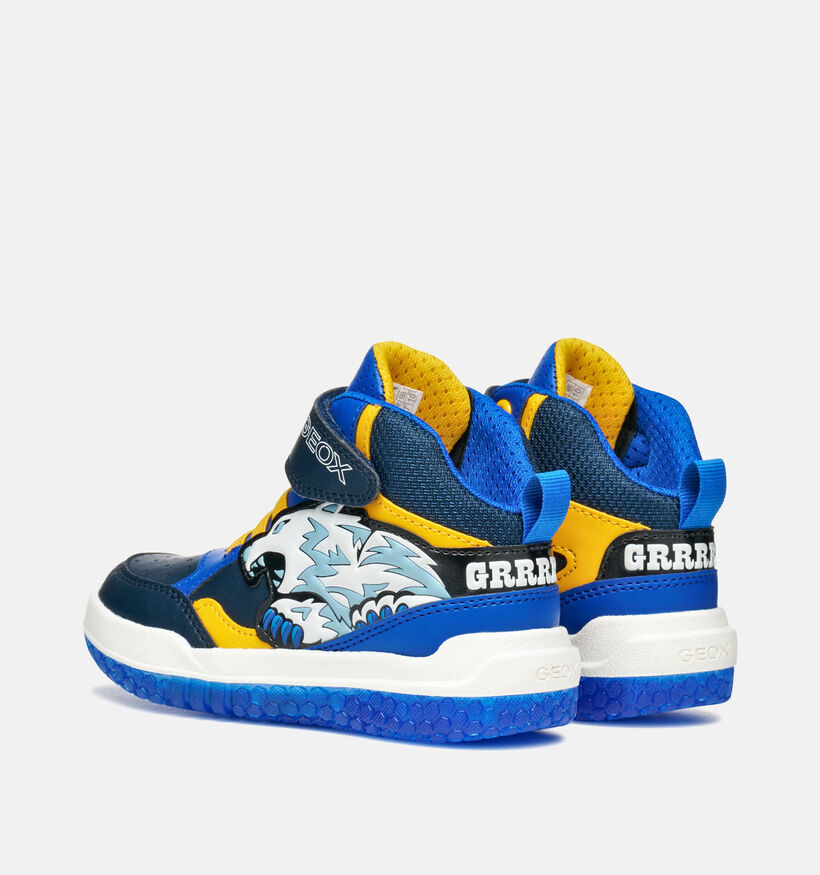 Geox Buzzerlight Blauwe Hoge Schoenen Geox Buzzerlight Blauwe Hoge Schoenen voor jongens (361952) - geschikt voor steunzolen
