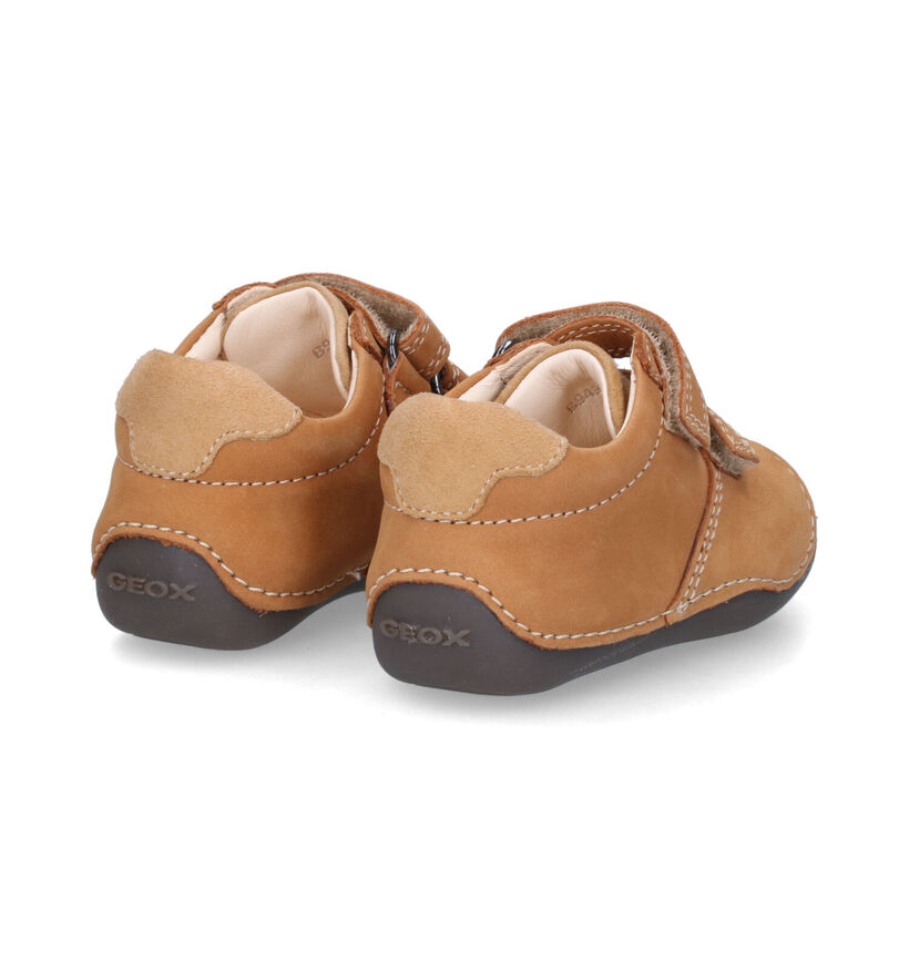 Geox Tutim Chaussures pour bébé en Bleu en nubuck (317575)