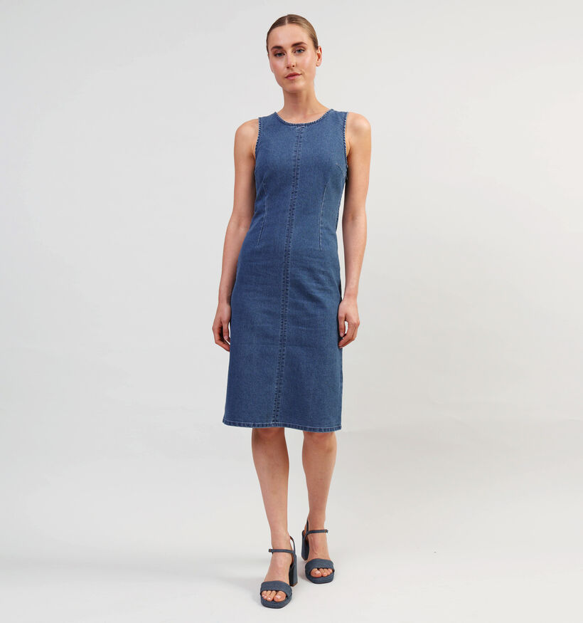Pieces Tiffany Blauwe Jeansjurk voor dames (357388)