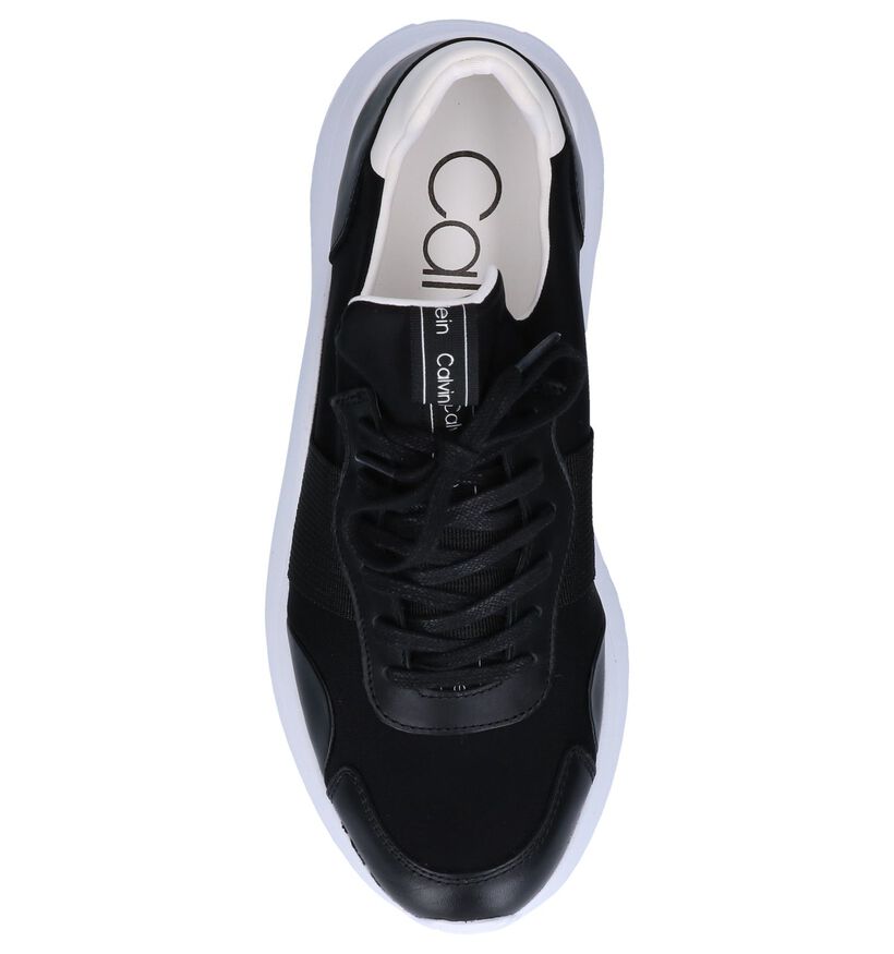 Calvin Klein Baskets basses en Noir en cuir (248900)