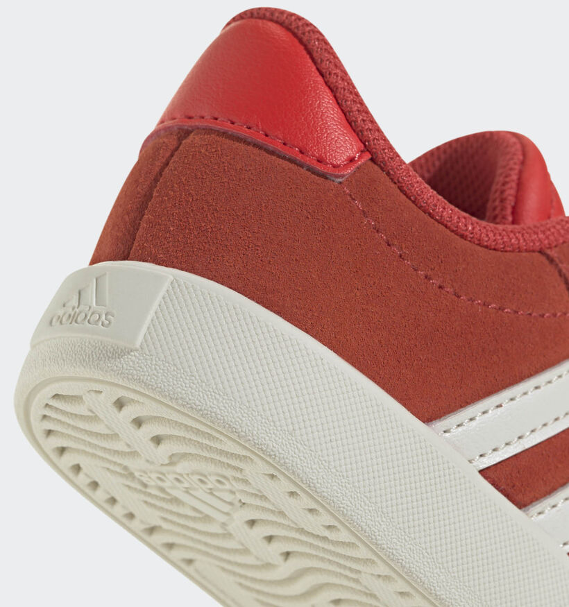 adidas VL Court 3 Rode Sneakers voor meisjes, jongens (357558) - geschikt voor steunzolen