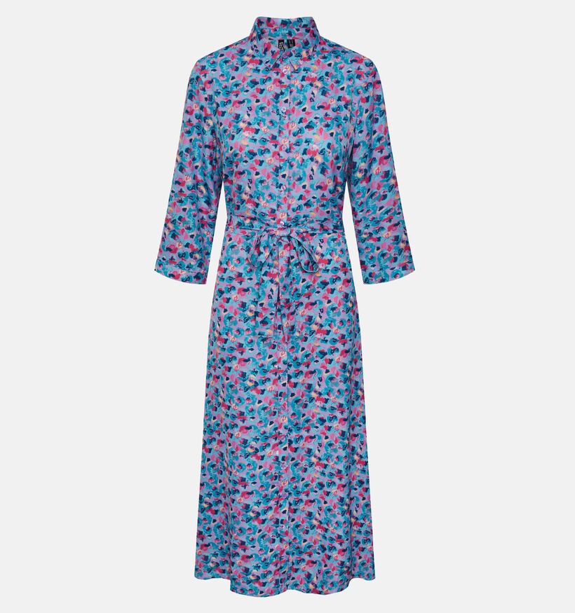 Pieces Blauwe Hemdjurk voor dames (335157)