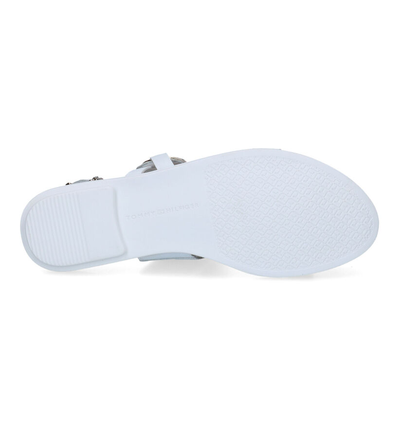 Tommy Hilfiger Round Flat Sandales en Noir pour femmes (303980)