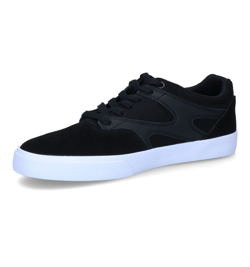 DC Shoes Kalis Vulc Baskets en Noir pour hommes (312188) - pour semelles orthopédiques