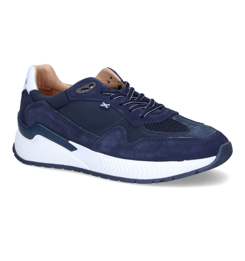 Scapa Chaussures plates en Bleu pour hommes (307032) - pour semelles orthopédiques