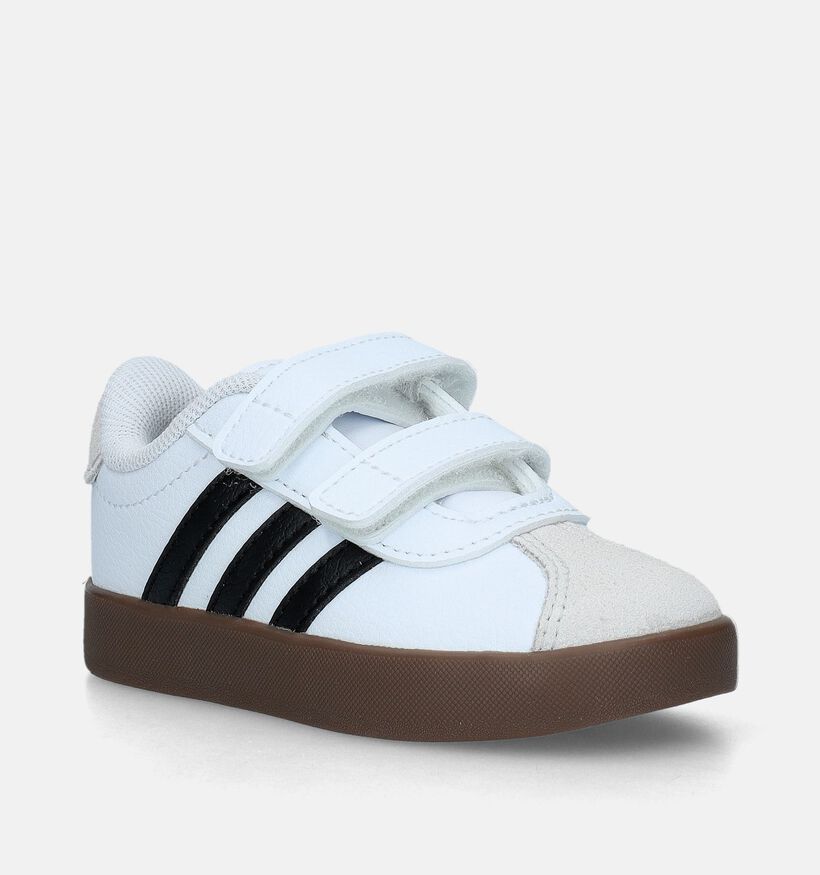adidas VL Court 3.0 CF I Witte Sneakers voor jongens, meisjes (348315)