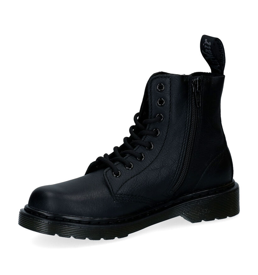 Dr. Martens 1460 J Pascal Zwarte Boots in leer (294426)