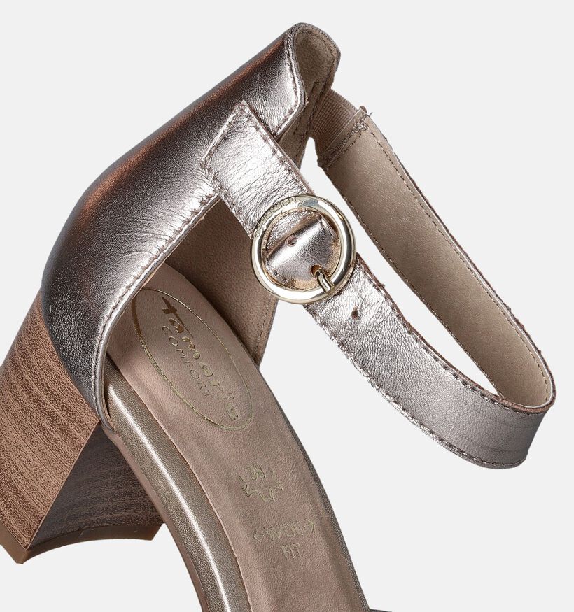 Tamaris Comfort Escarpins avec sangle en Or pour femmes (351712)