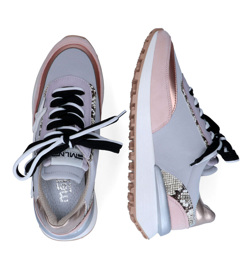 Méliné Sio Roze Sneakers in nubuck (306967)