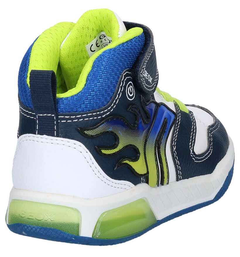Geox Inek Baskets en Noir en simili cuir (288720)