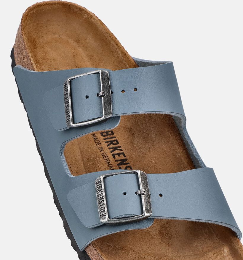 Birkenstock Arizona Nu-pieds en Bleu pour hommes (368534)