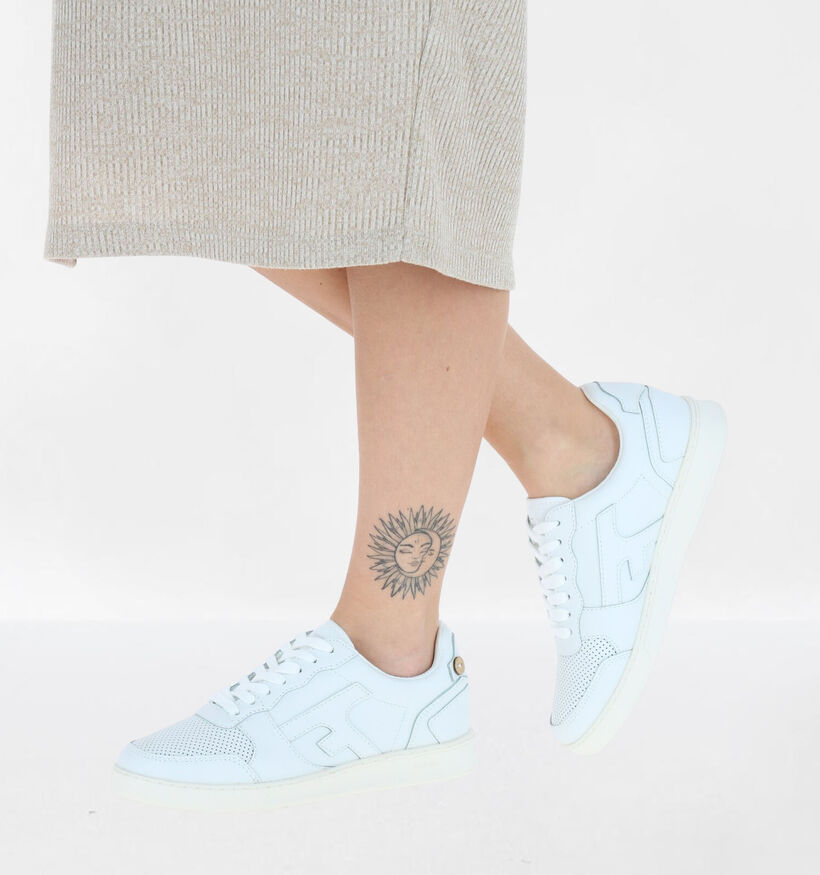 Faguo Hazel Baskets en Blanc en cuir (288224)