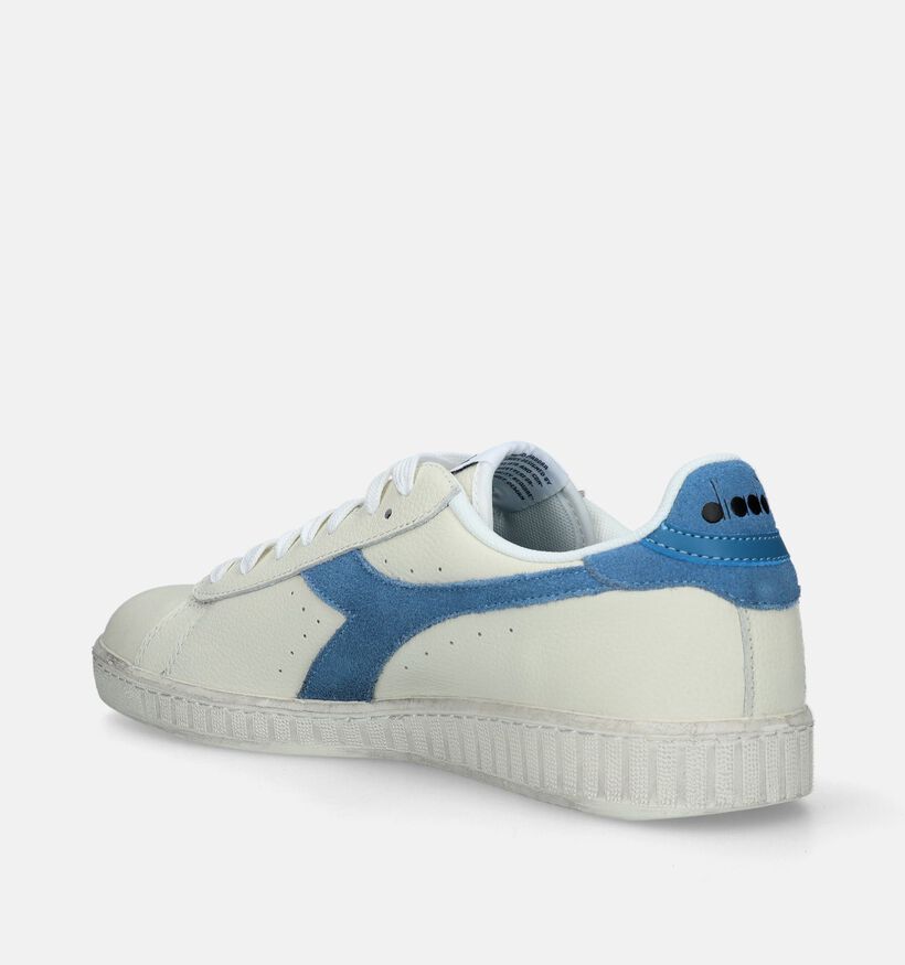 Diadora Game I Low Waxed Baskets en Ecru pour hommes (336081)