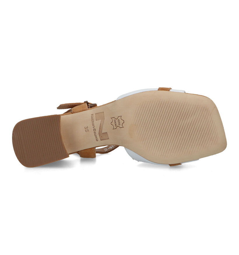 Nathan-Baume Cognac Sandalen voor dames (324692)