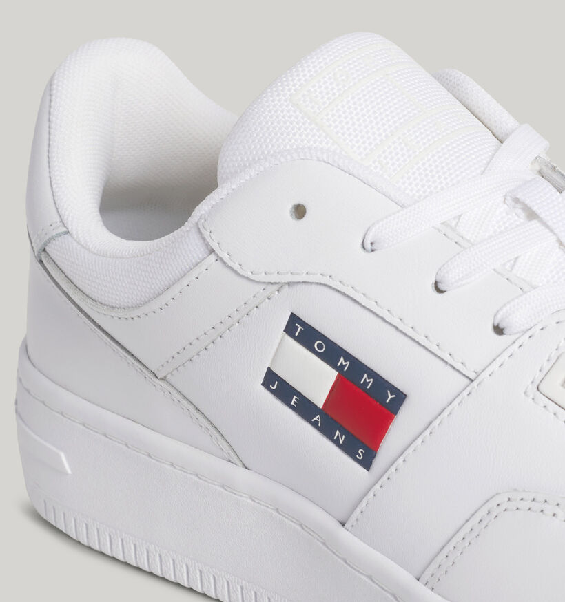 Tommy Hilfiger TJM Runner Chaussures a lacets en Blanc pour hommes (349714) - pour semelles orthopédiques
