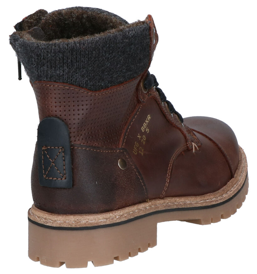 Bullboxer Bruine Boots in nubuck (259668)