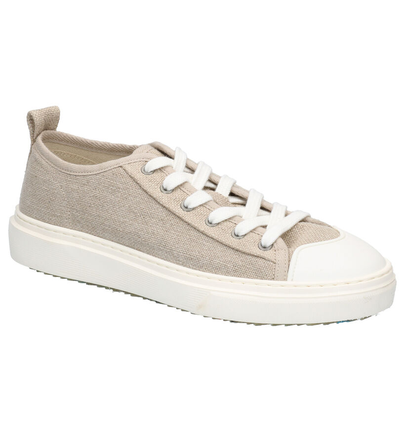 ZOURI Mahi Mahi Taupe Sneakers in stof (275068)