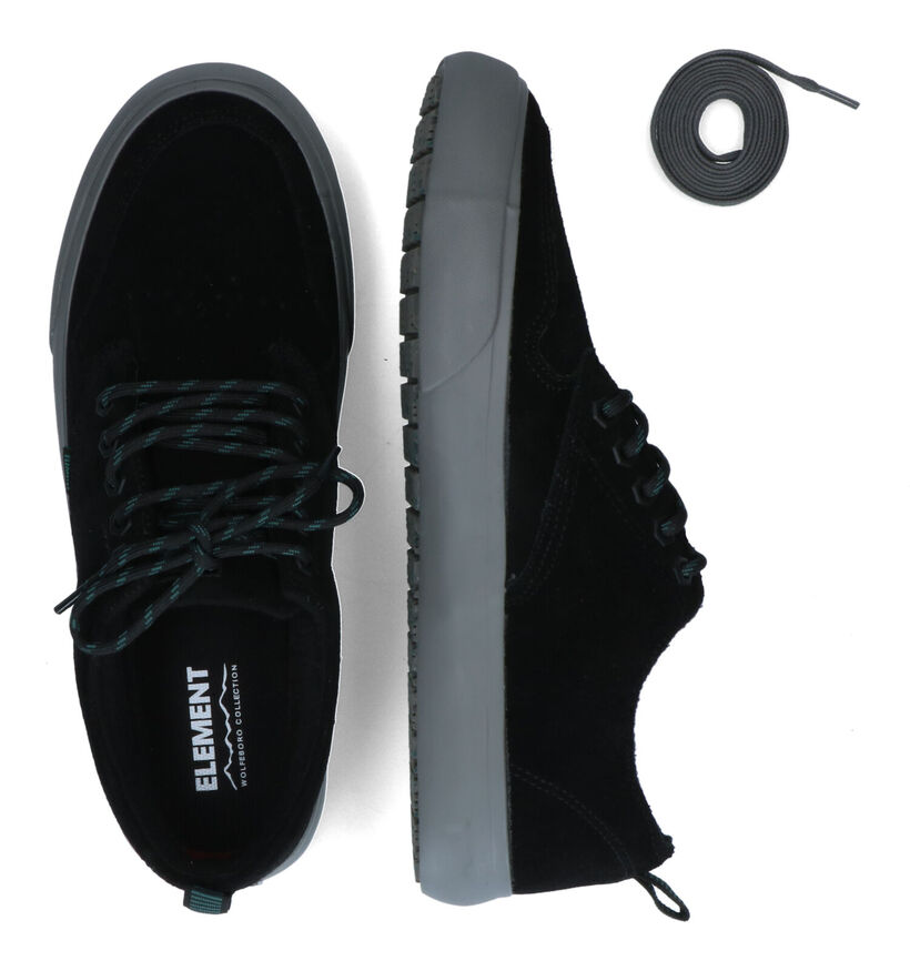 Element Topaz C3 Zwarte Skateschoenen voor heren (313742) - geschikt voor steunzolen