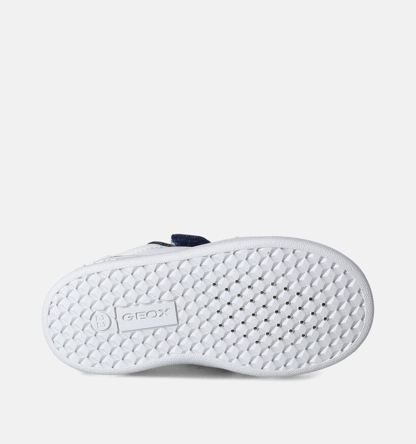 Geox Eclyper Witte Babyschoentjes voor jongens (353810) - geschikt voor steunzolen