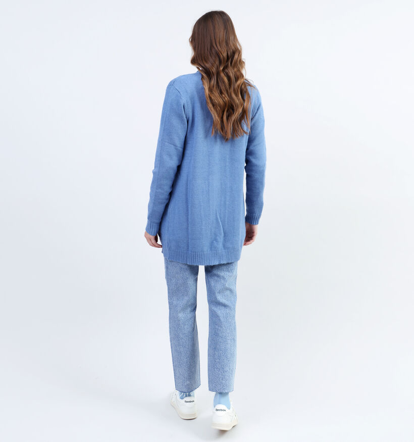 Villa Ril Cardigan en Bleu pour femmes (344276)
