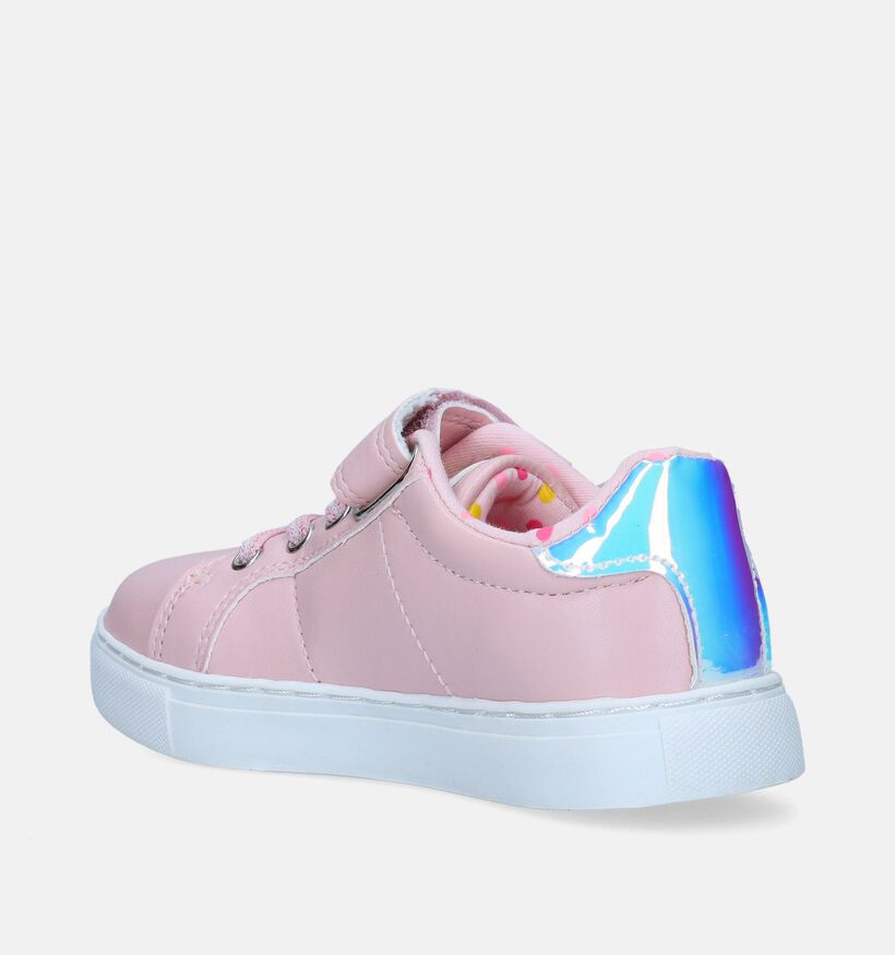 Milo & Mila Baskets basses en Rose pour filles (338481)