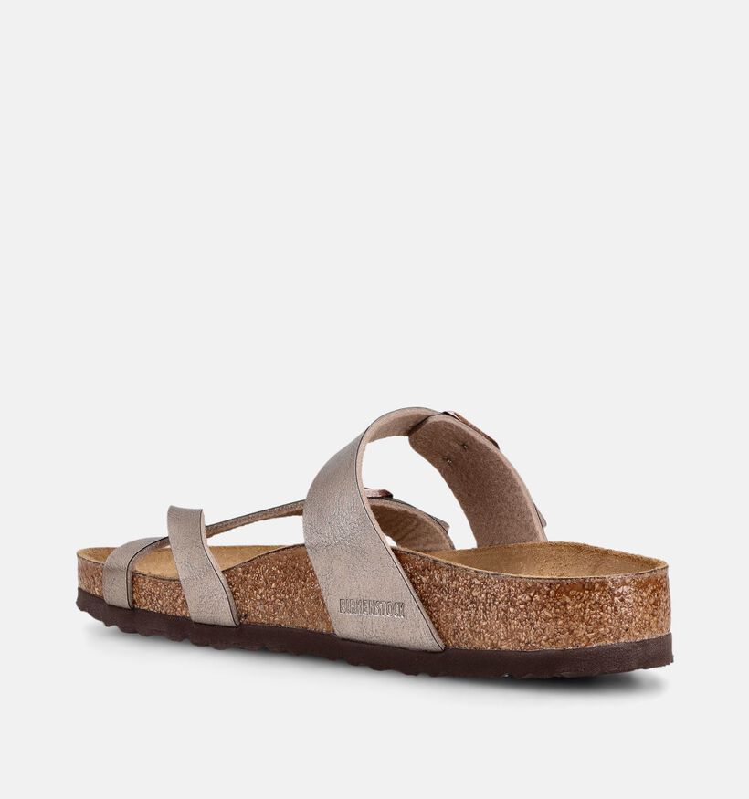 Birkenstock Mayari Tongs en Taupe pour femmes (369528)