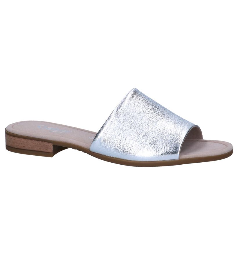 Gabor Comfort Nu-pieds plates en Or en cuir (245580)