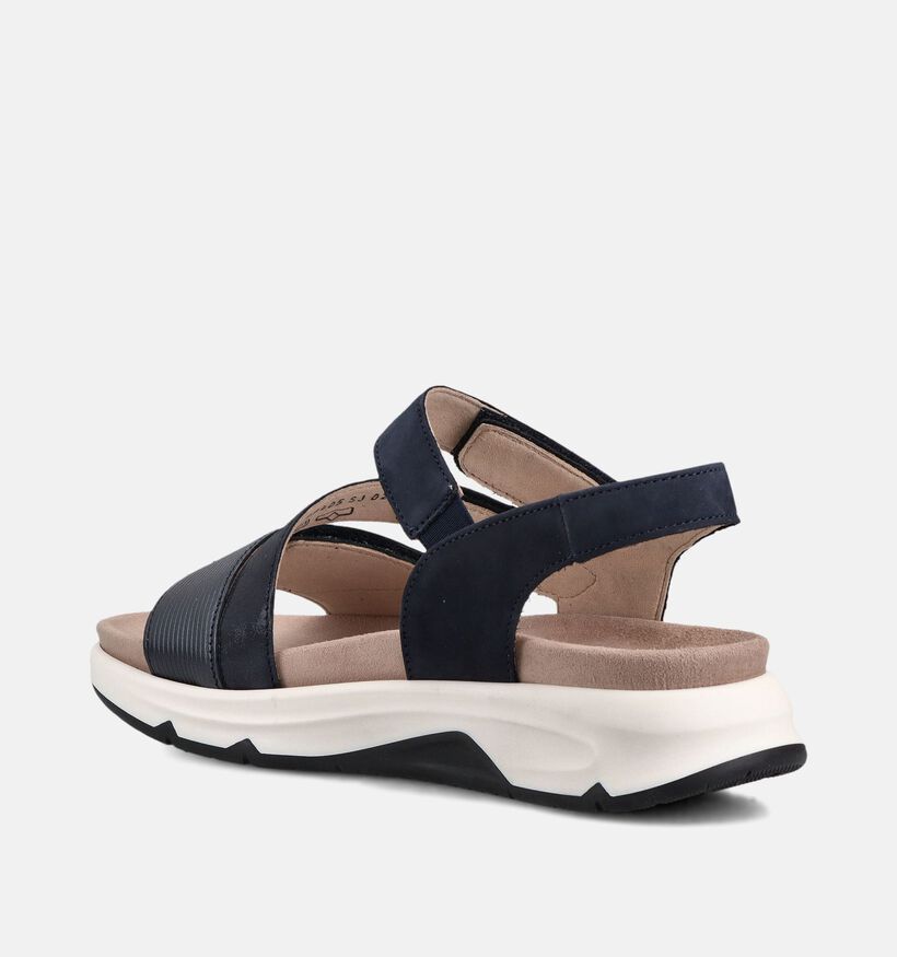 Gabor Rollingsoft Donkerblauwe Sandalen voor Steunzolen voor dames (371108) - geschikt voor steunzolen
