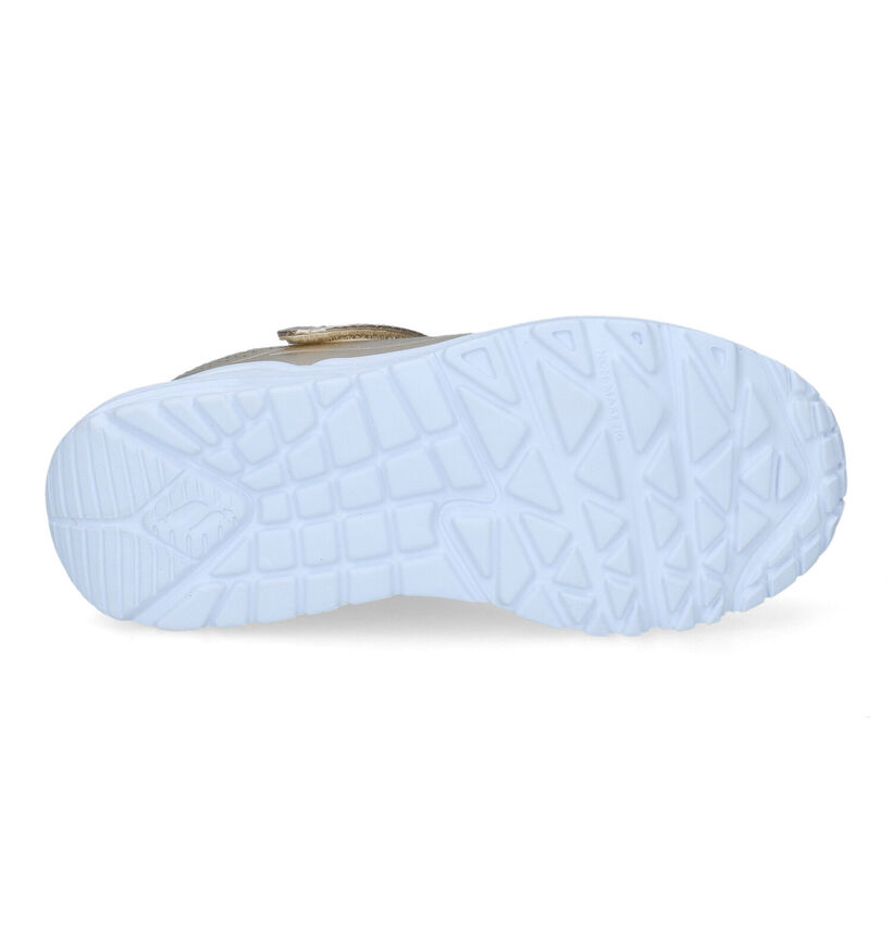 Skechers Slip-ons en Or en simili cuir (310623)