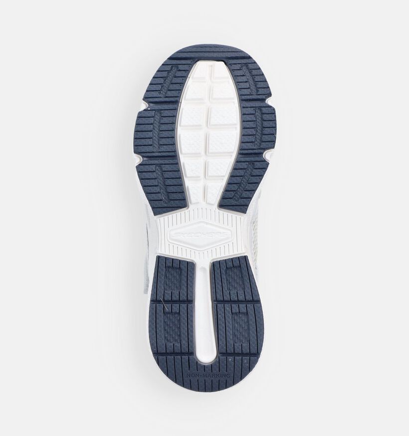 Skechers Retro Baskets basses en Blanc pour filles, gar&ccedil;ons (367770) - pour semelles orthop&eacute;diques