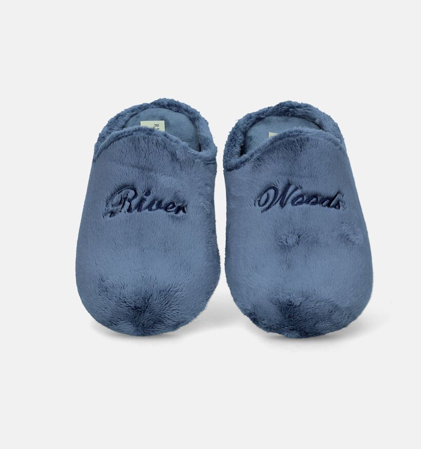 River Woods Isabel Pantoufles en Bleu pour femmes (332635)