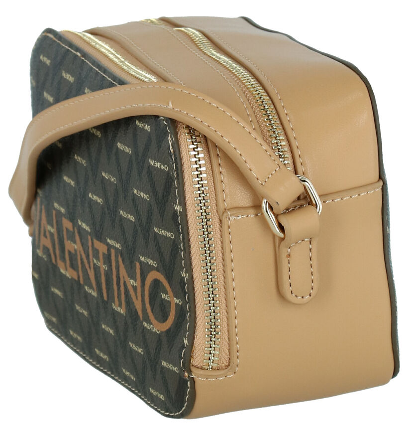 Valentino Handbags Liuto Sac porté croisé en Brun en simili cuir (259223)