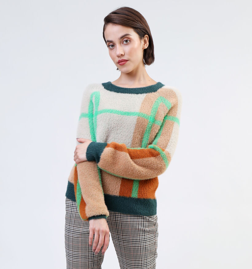 Vila Hallo Rode Gebreide Trui voor dames (328942)