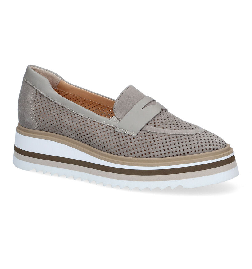 Softwaves Chaussures à enfiler en Gris foncé en nubuck (308389)